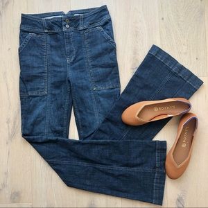 Pilcro and the Letterpress High Rise Trouser Bootcut - Size 28